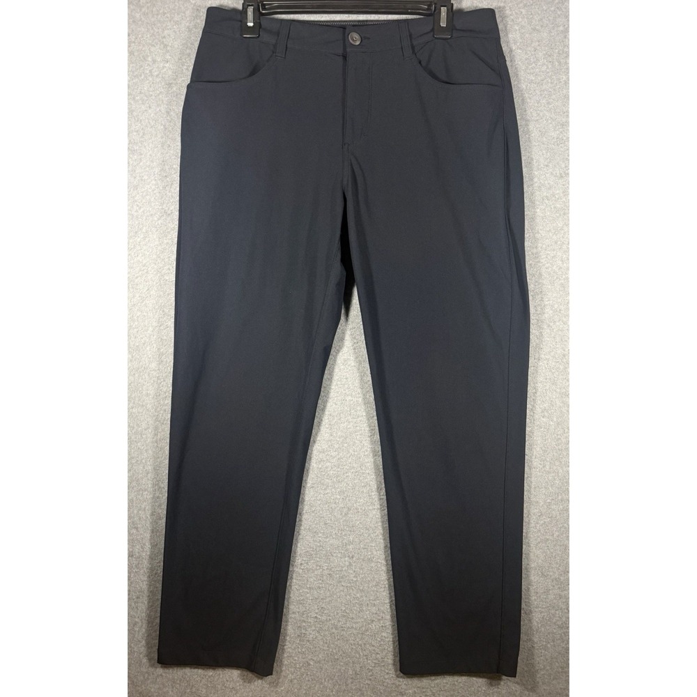 Vuori Pants Size 32 Navy Blue Performance Tech Trousers